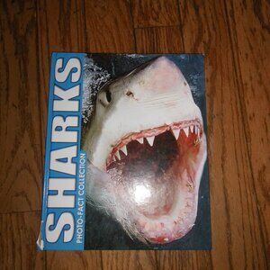 Sharks Photo-Fact Collection Large Hardback Book
